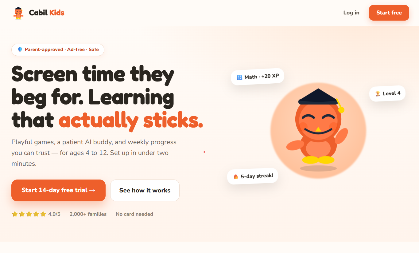 Cabil Kids: Pakistan's First AI-Powered Learning Platform for Children Ages 3 to 12